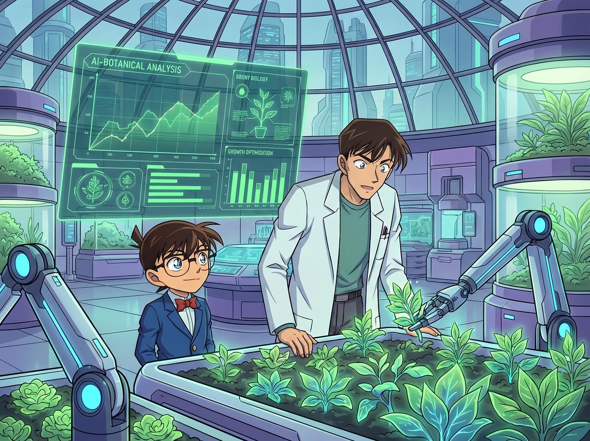 精神小妹AI植物视频技术